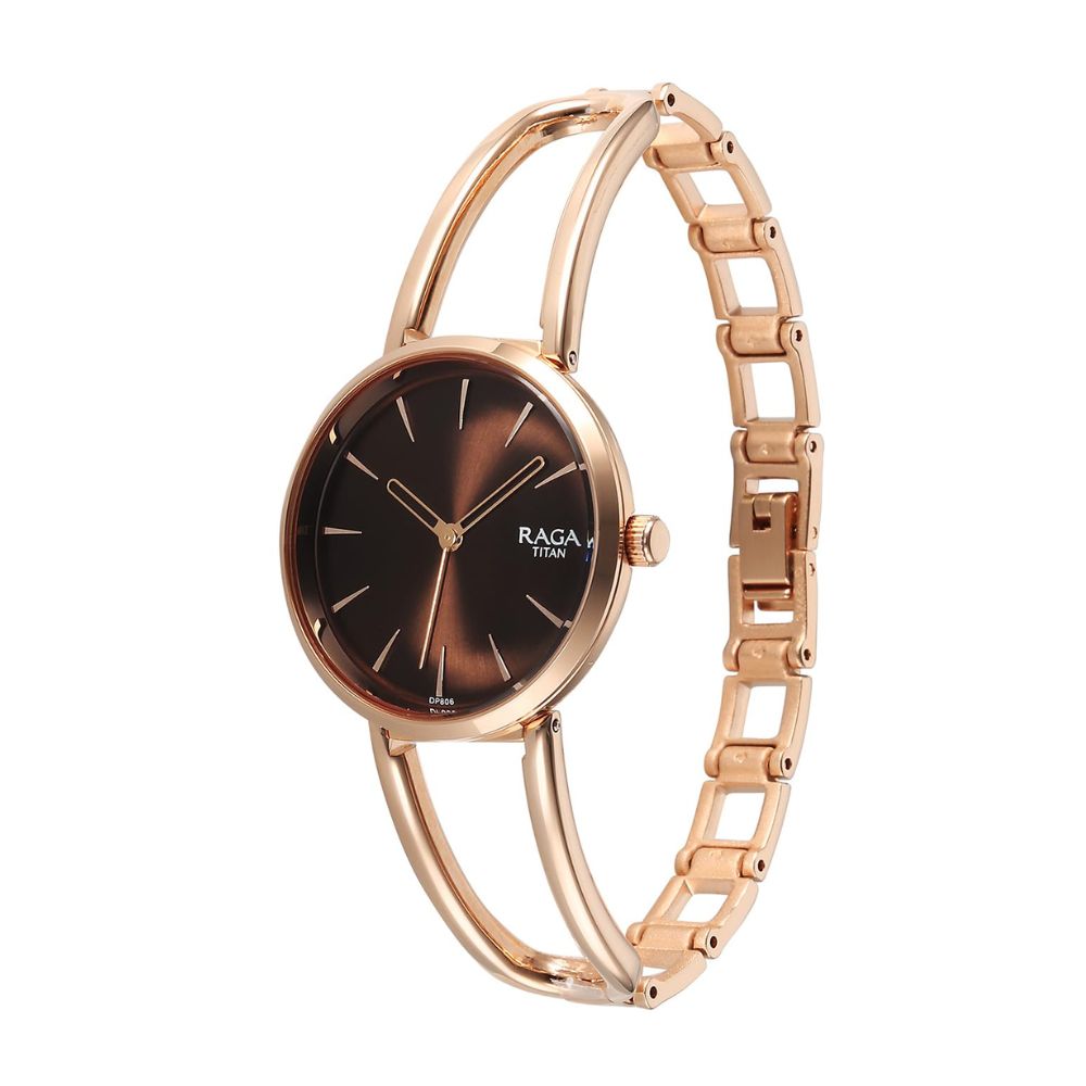 Titan Raga Afterglow Rose Gold Women's Watch 2746WM01