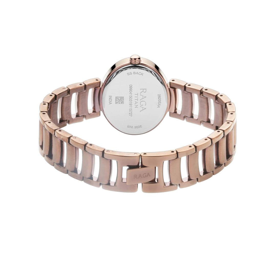 Titan Raga Viva Brown Women's Watch 2620QM01