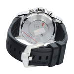 Alexandre Christie Gridline Chrono White Men's Watch 6141MCRSSSL