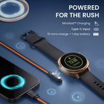 Fastrack Revoltt R3 Pro Round Dial Smartwatch Unisex 38209SP01