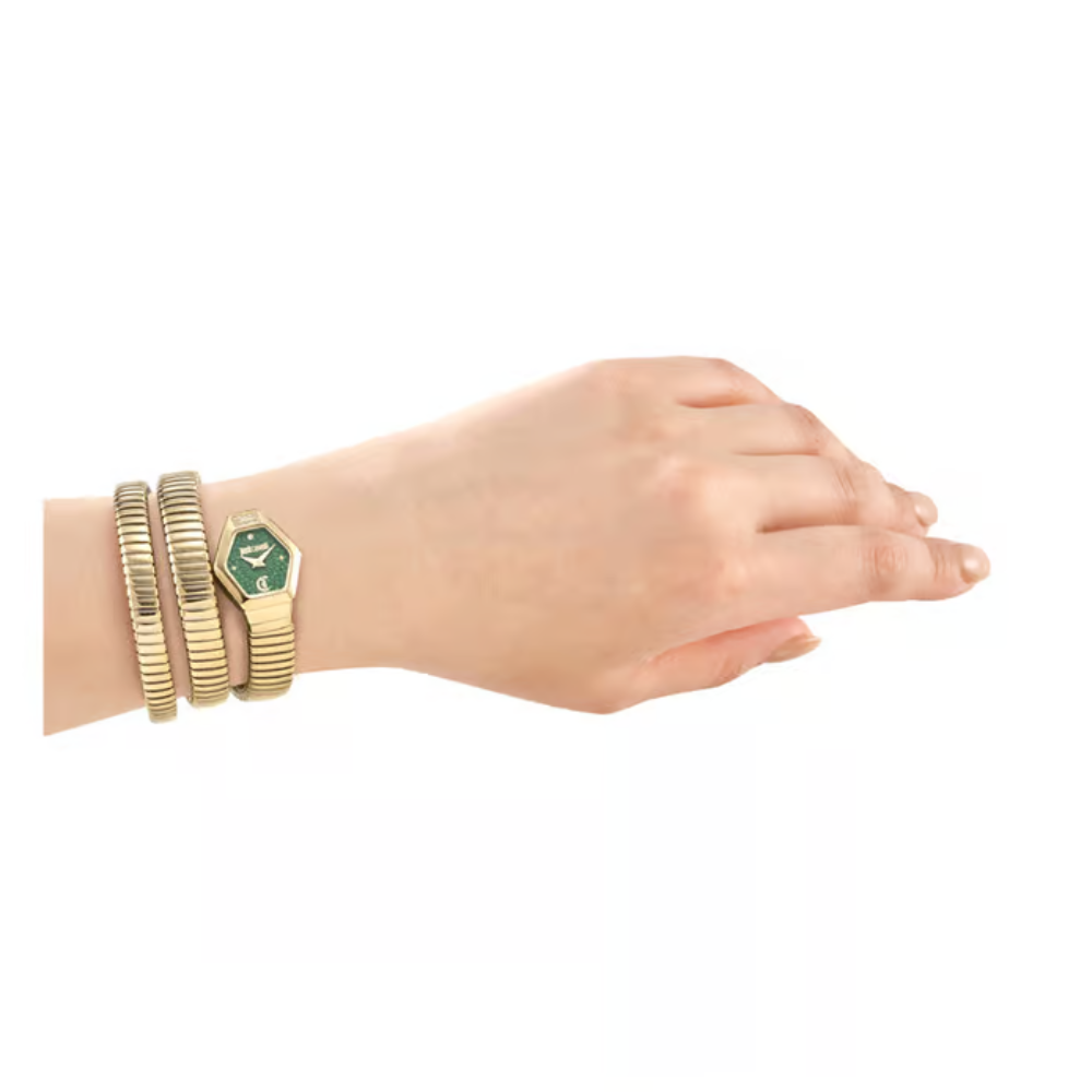 Just Cavalli Romina Green Dial Analog Women's Watch JC1L395M0035