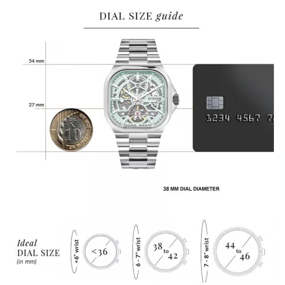 Britime Monarch Blue Men's Watch 969-M11801