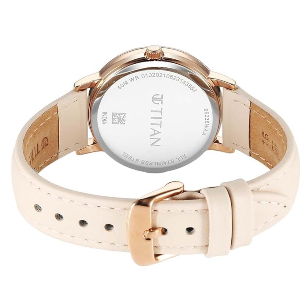 Titan Style Up Pink Women's Watch 95236WL01