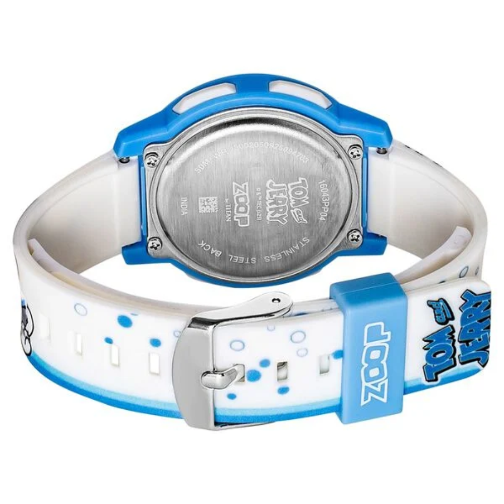 Zoop Tom & Jerry Blue Digital Watch For Boys And Girls 16043PP04