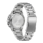 Citizen Solar Black Dial Men's Chronograph Stainless Steel Watch CA4664-60E
