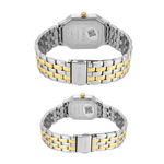 Timex Pair Silver Gold Unisex Watch TW00PR354