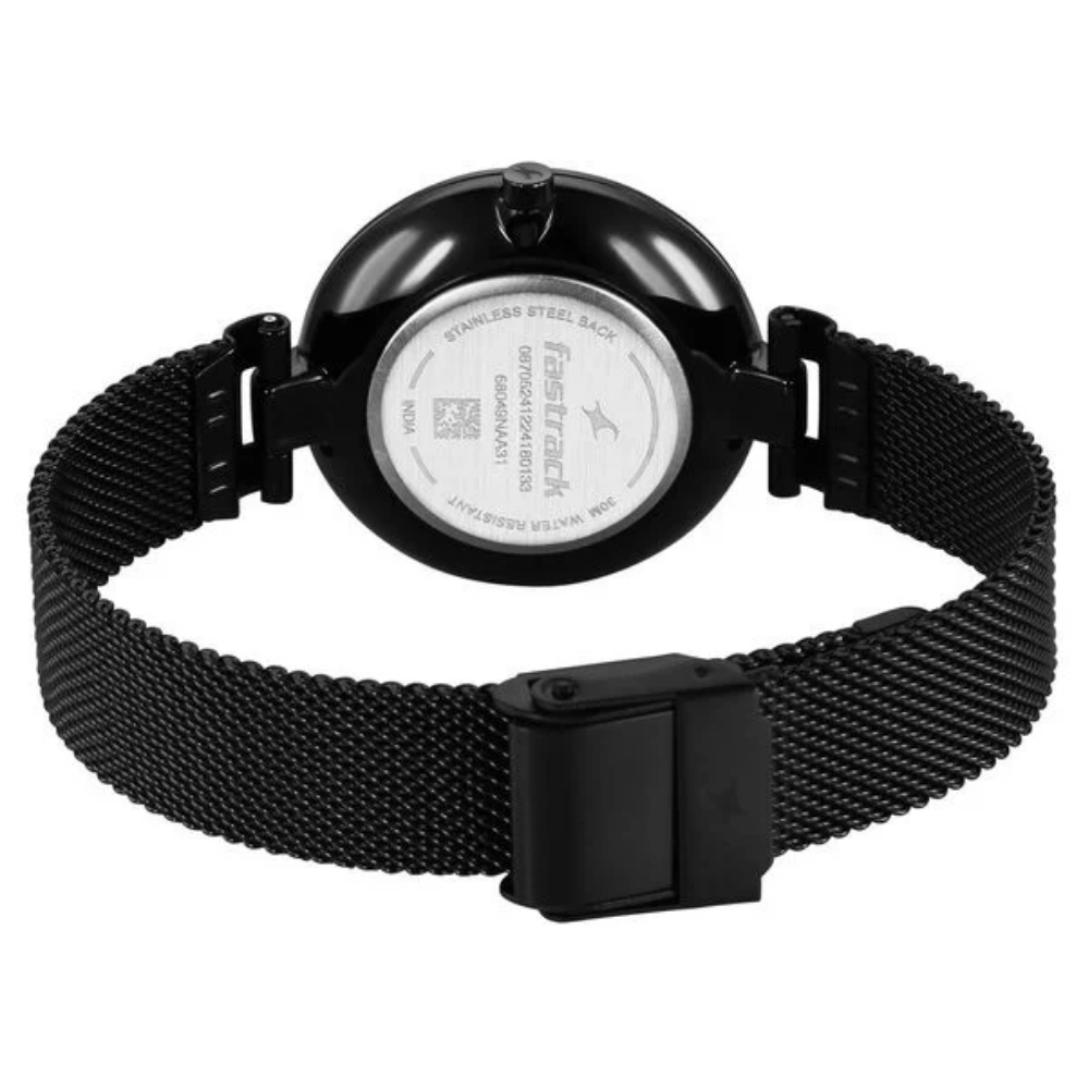 Fastrack Stunners X Quartz Analog Green Dial Watch For Girls 68049NM01