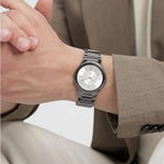 Titan Silver Men's Watch 1696QC02
