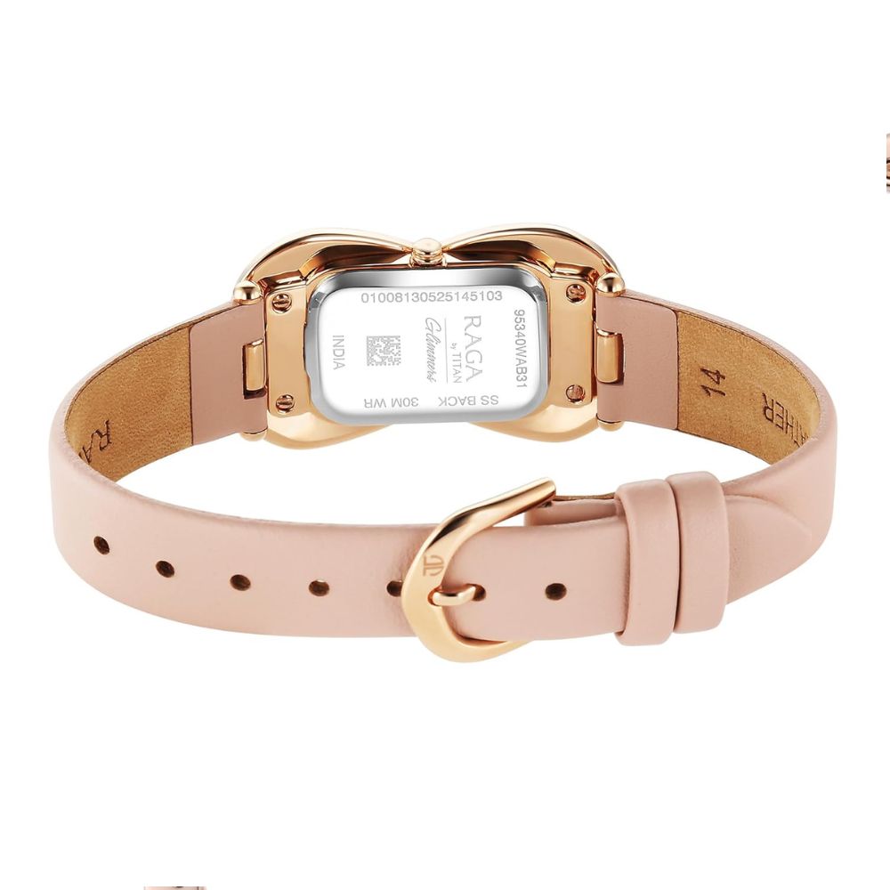 Titan Raga Glimmers Pink Women's Watch 95340WL01