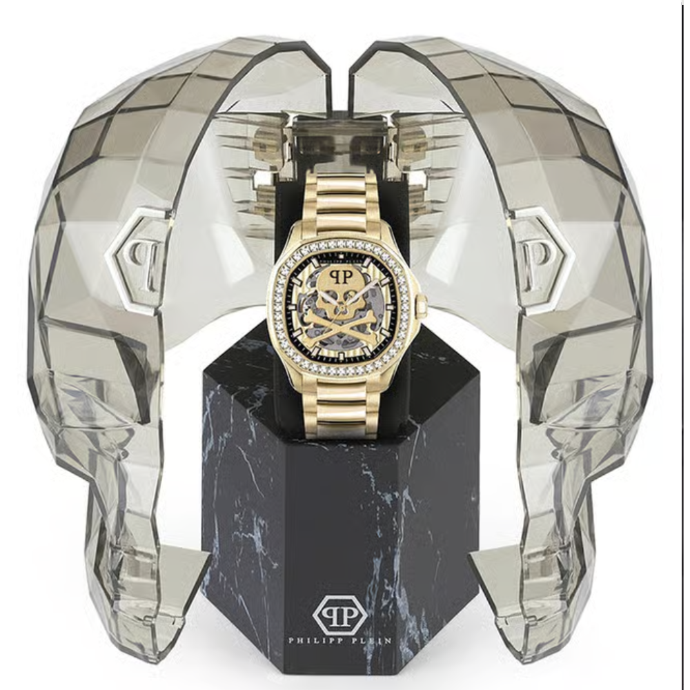 PHILIPP PLEIN Automatic Gold Men's Watch PWRAA0723