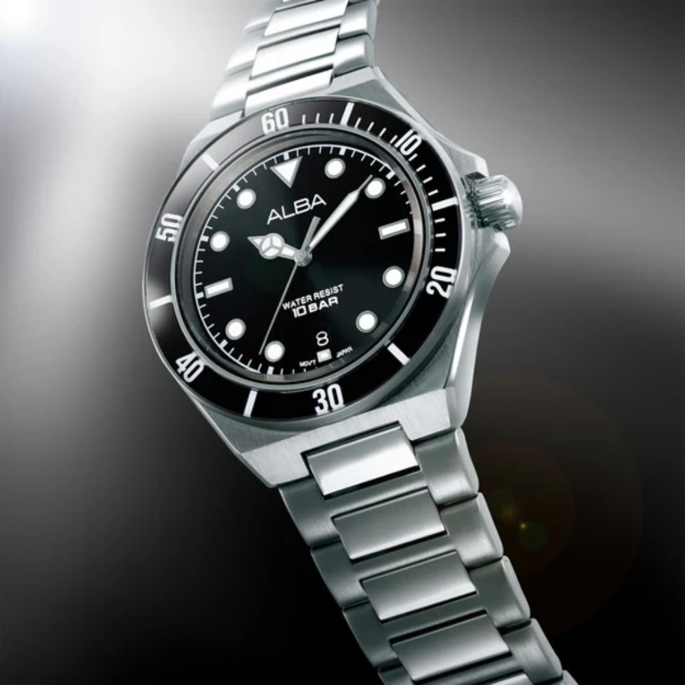 Alba Black Men Watch AS9W19X1