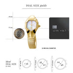 Just Cavalli Snake Just Glam White Women's Watch JC1L001M0025