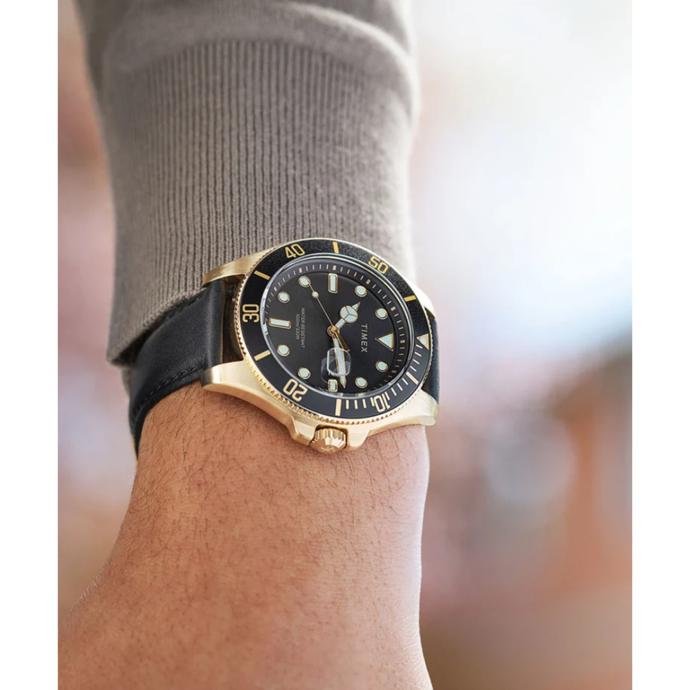 Timex Harborside Coast Black Men Watch TW2V42200UJ