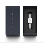 Daniel Wellington Quadro Analog Silver Women's Watch DW00100580K