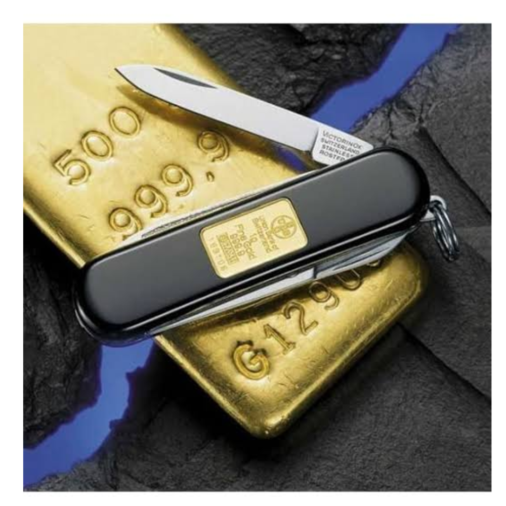 Victorinox Classic Gold Ingot Gold Pocket Knife 0.6203.87
