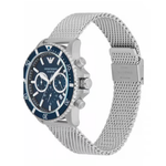 Emporio Armani World Explorer Blue Dial Men's Chronograph Watch AR11587