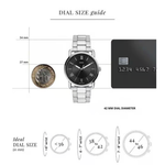 Fossil Copeland Silver Men Watch FS6199SET