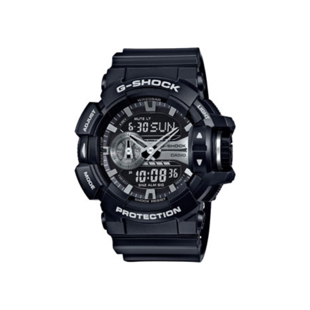 Casio Black Resin Strap Men's Watch GA-400-1A, GA-400-1B, GA-400GB-1A | 10477026