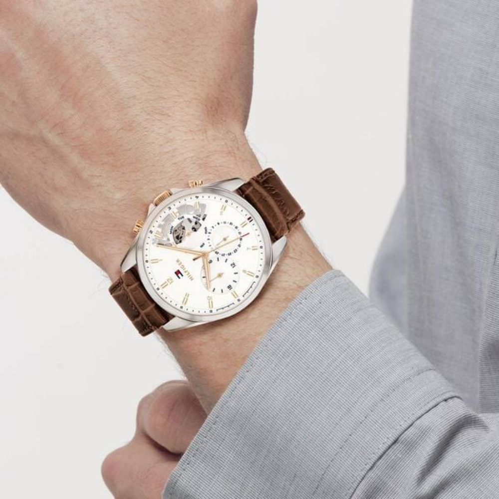 Tommy Hilfiger Silver Dial Men's Multifunction Watch NETH1710450