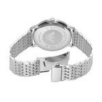 Emporio Armani Minimalist Black Dial Men's Quartz Watch AR11600