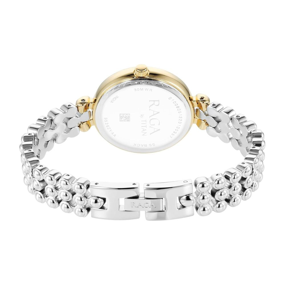 Titan Raga Showstopper Silver Women's Watch NT95262BM01
