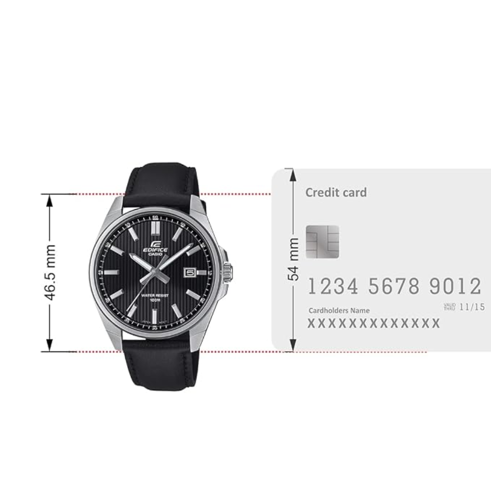 Casio Edifice Black Men's Watch (ED621)