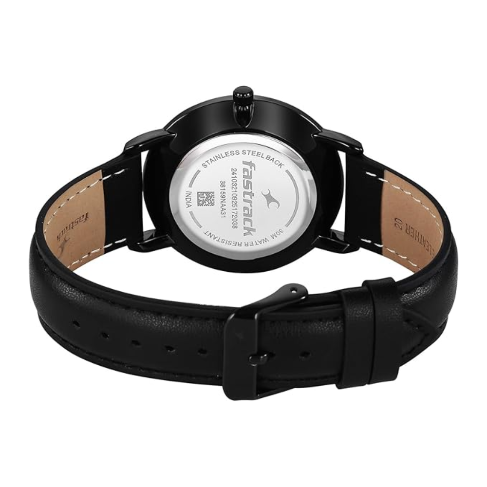 Fastrack Stunners X Black Men's Watch 38159NL03