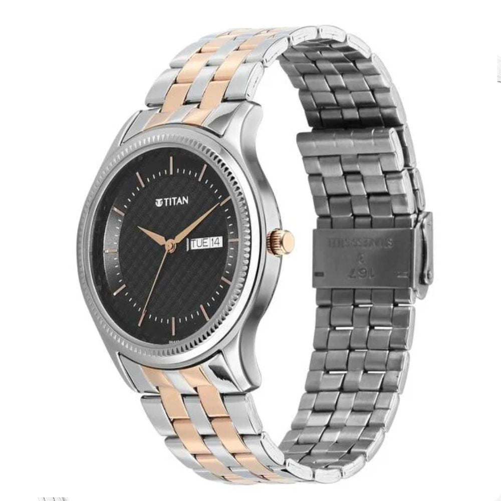Titan Karishma Blue Men's Watch 1824KM02