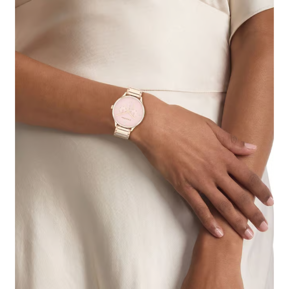Calvin Klein Dress Pink Dial Women's Watch 25200370