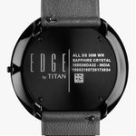 Titan Edge UltraSlim Grey Men's Watch 10003NL01