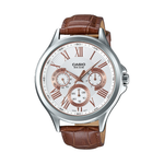 Casio Brown Leather Strap Men's Watch MTP-E308GL-9AV, MTP-E308L-1AV, MTP-E308L-7AV | 10518265