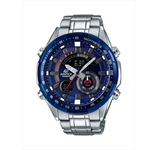 Casio Edifice Silver Metal Strap Men's Watch for ERA-600D-1A9V, ERA-600D-1AV, ERA-600RR-2AV 10535173