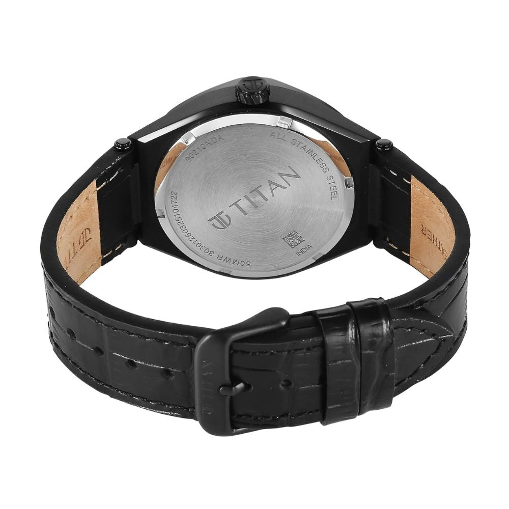 Titan Contour Black Men's Watch 90210NL01