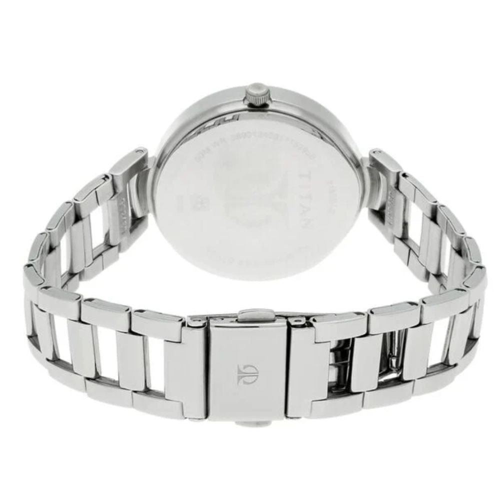 Titan Quartz Pink Women's Watch 2480SM05