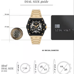 PHILIPP PLEIN Black Dial Men’s Watch PWJFA0625