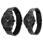 Fastrack Mismatched Black Dial Couple Watch NT33056296NM01