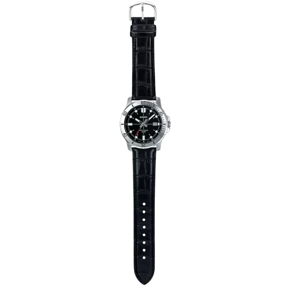 Casio Enticer Black Dial Men Watch A1371 MTP-VD01L-1EVUDF