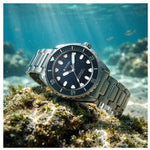 Titan Zero Hour Diver's Certified Blue Men's Watch 10071KM01