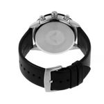 Emporio Armani Mario Men's Quartz Black Dial Chronograph Leather Watch AR11243