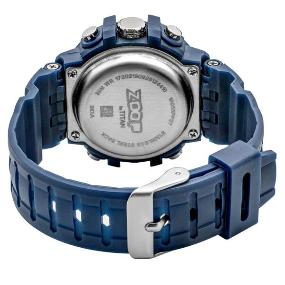 Zoop Bolt Ana Digi Watch Blue For Boys Kids 16058PP07W
