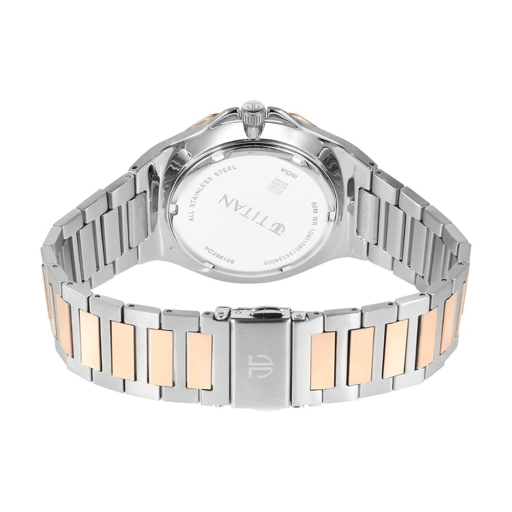 Titan Classic Slim Silver Men's Watch 90198KM01