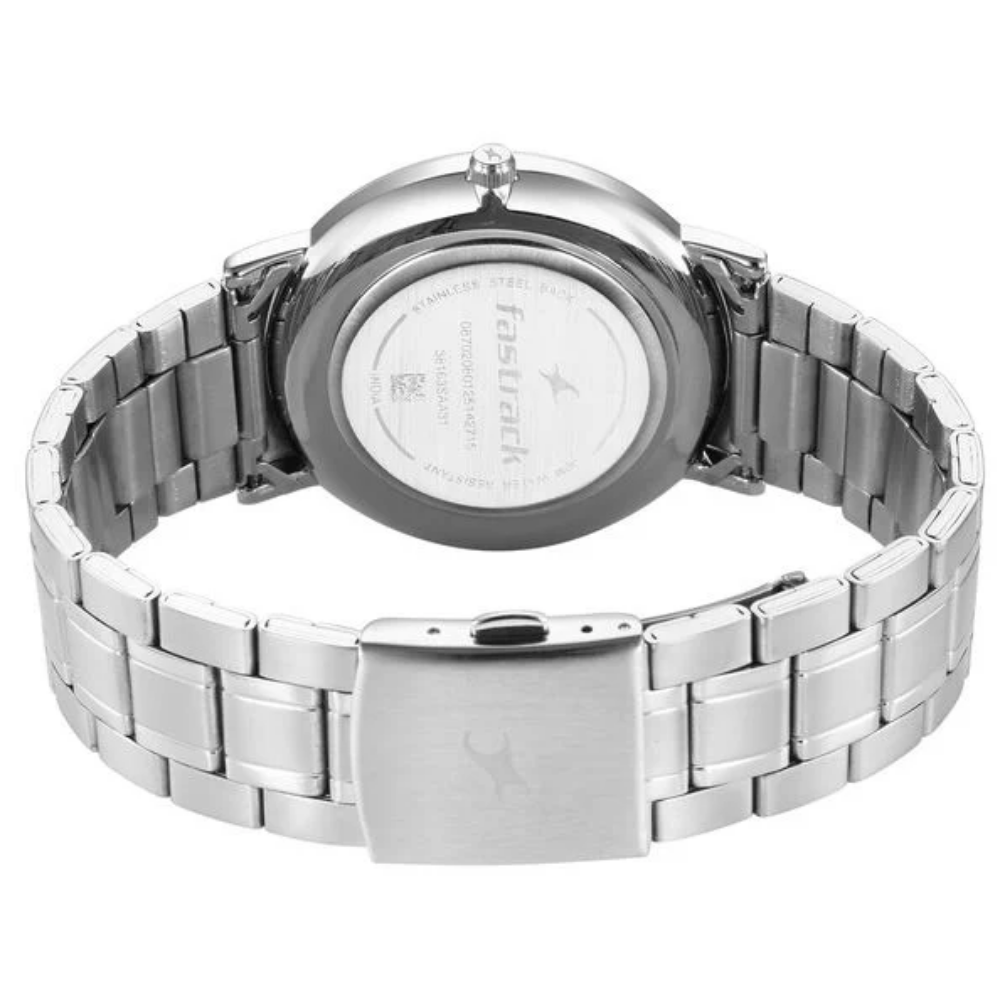 Fastrack Stunners X Special Edition Quartz Blue Dial Analog Watch for Men's 38163SM01
