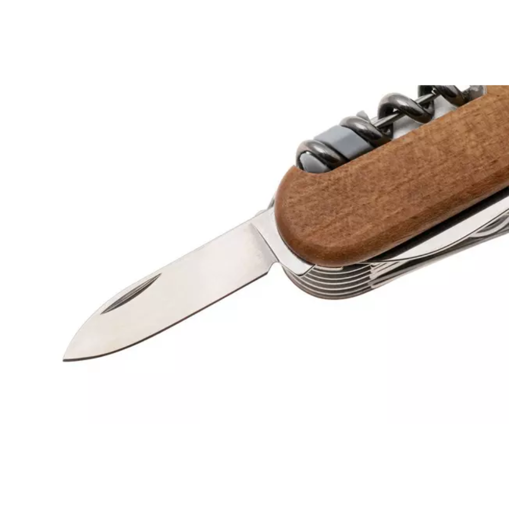 Victorinox Swiss Champ Walnut Wood Men's Pocket Knife Multi-Tool 1.6791.63