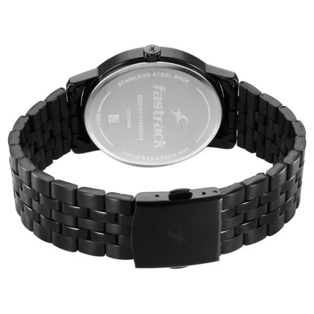 Fastrack Urban Camo Black Dial Watch for Guys 3295NM01
