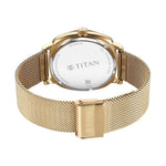 Titan Classique Suave Golden Men's Watch 90189YM02