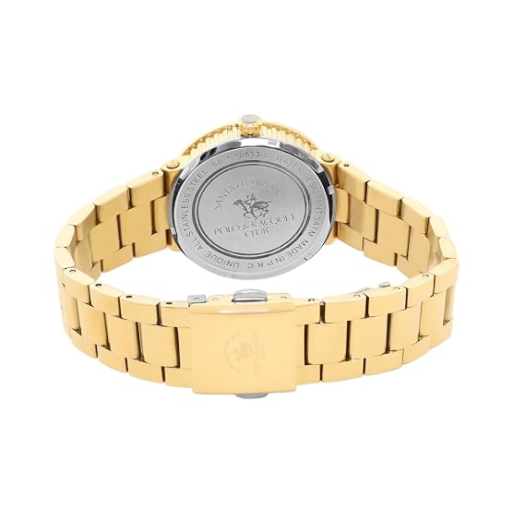 Santa Barbara Polo & Racquet Club Analog Black Dial Women's Watch SB.1.10553-2