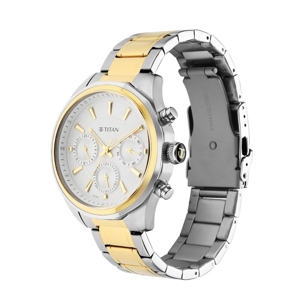 Titan White Men's Watch 1829BM01