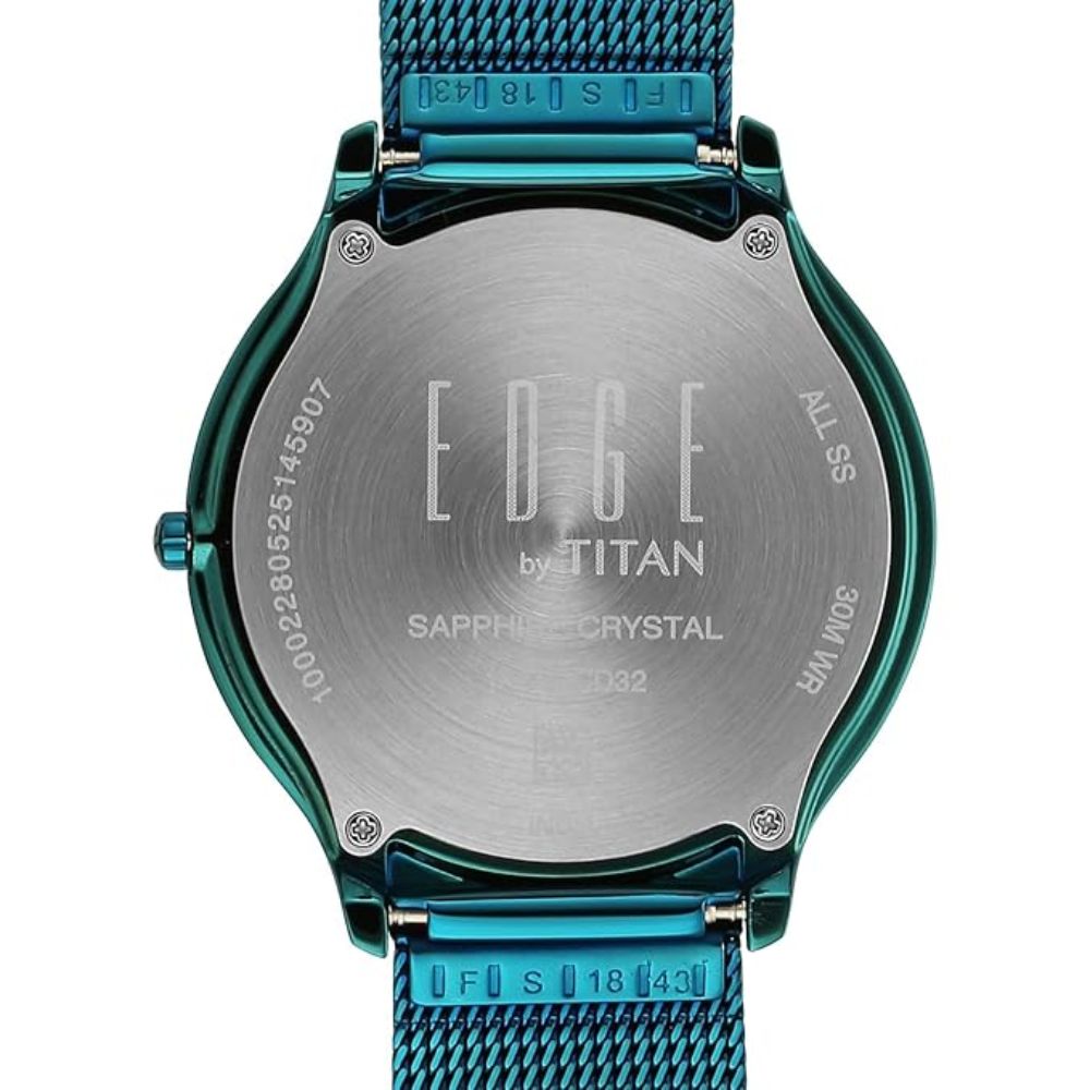Titan Edge White Dial Men's Watch 1843QM08