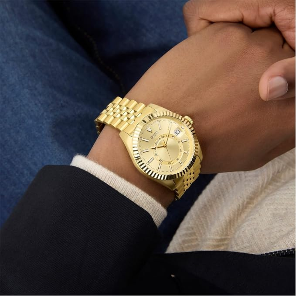 GUESS Champagne Men's Watch GW0977G2