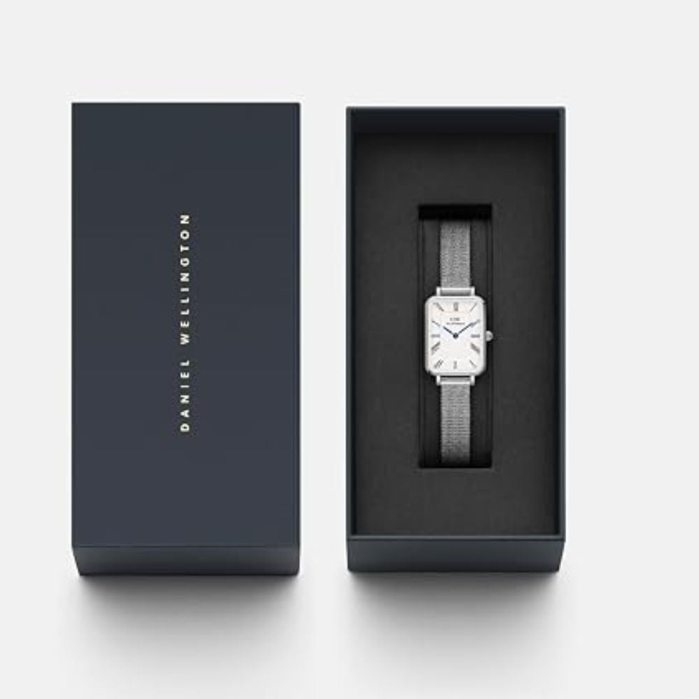 Daniel Wellington Quadro Silver Women's Watch DW00100690K